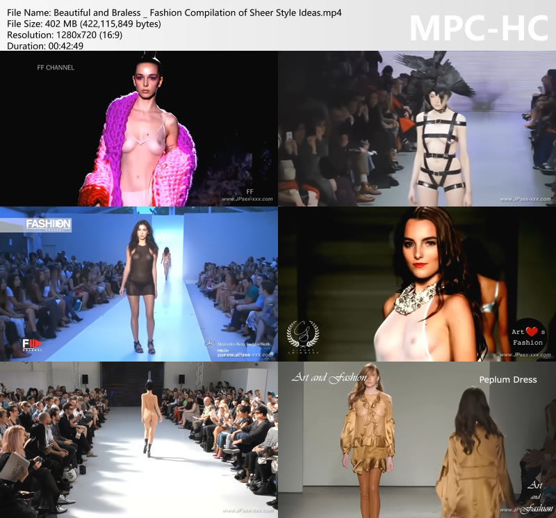 Beautiful and Braless _ Fashion Compilation of Sheer Style Ideas